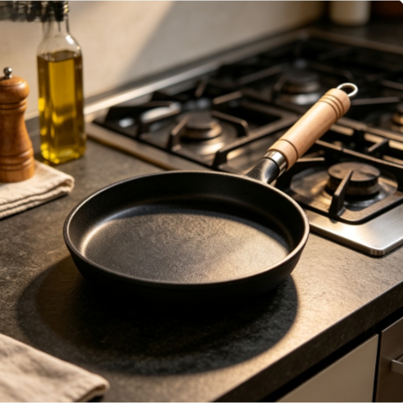 Mini Pancake Griddle - 26cm 무코팅 주철 프라이팬 논스틱 크레페