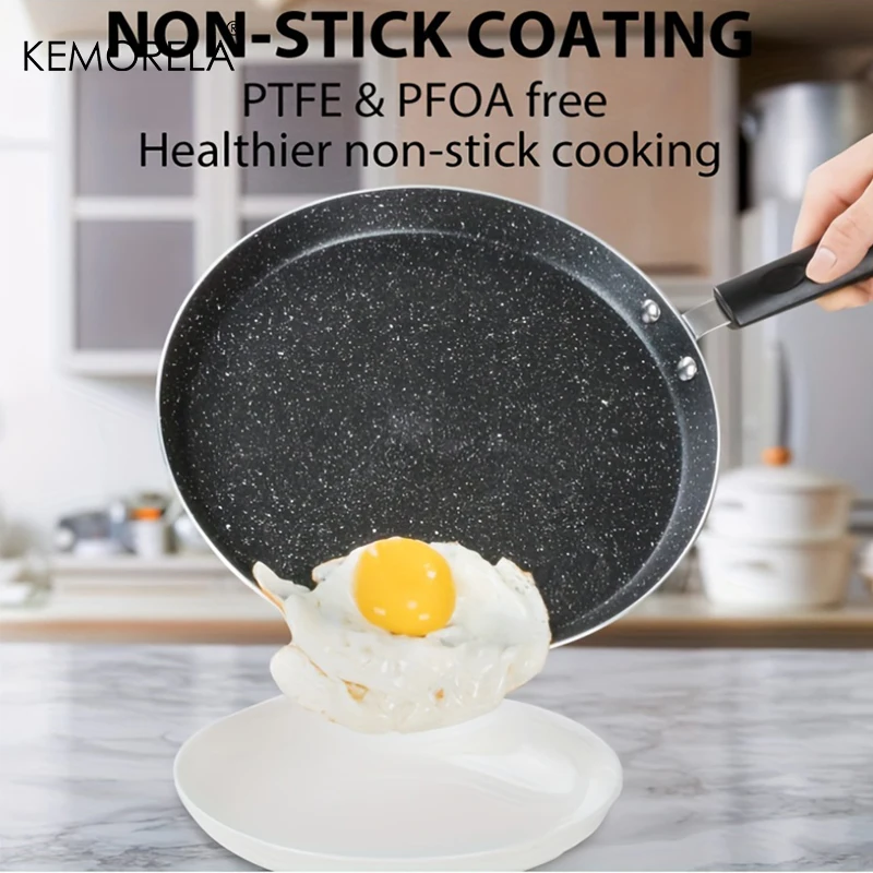 Egg Waffle Pan - 논스틱 프라이팬 18/22/26CM 아침식사 팬케이크 계란