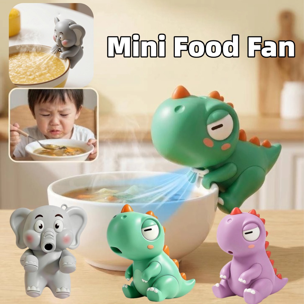 Dim Sum Basket - 귀여운 공룡&코끼리 모양 음식 냉각기, 뜨거운