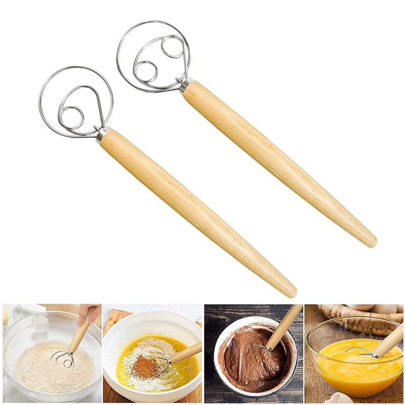 Danish Pancake Pan - 대형 핸드 덴마크어 반죽 털 빵