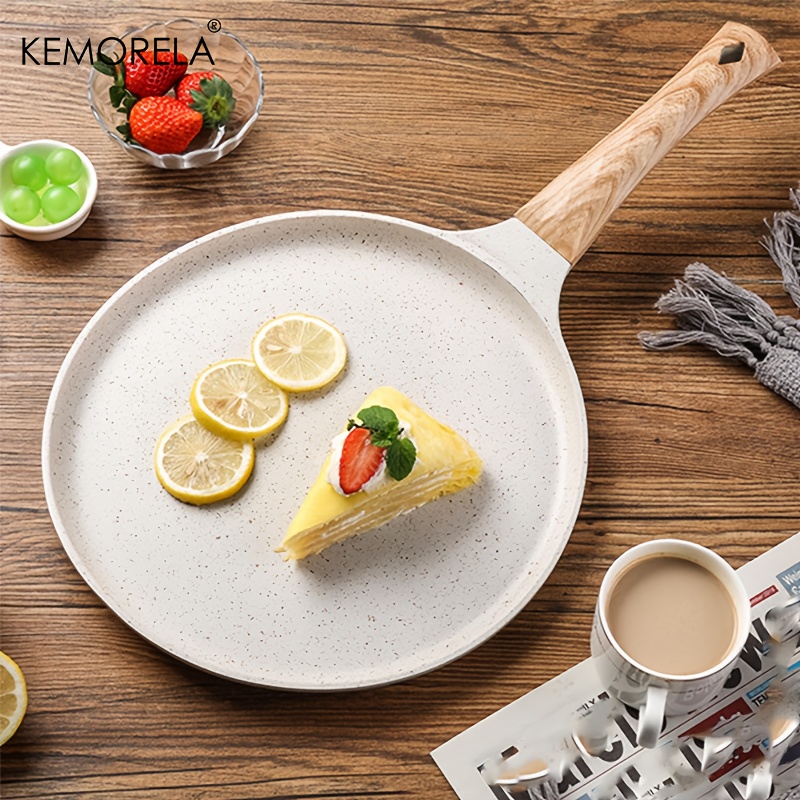 Mini Pancake Griddle - 20/24/28cm 논스틱 팬케이크 팬 세라믹 코팅