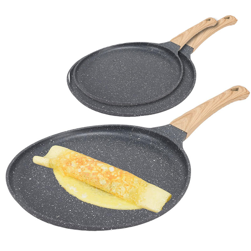Egg Waffle Pan - 세라믹 코팅 계란 팬케이크 그리들 팬