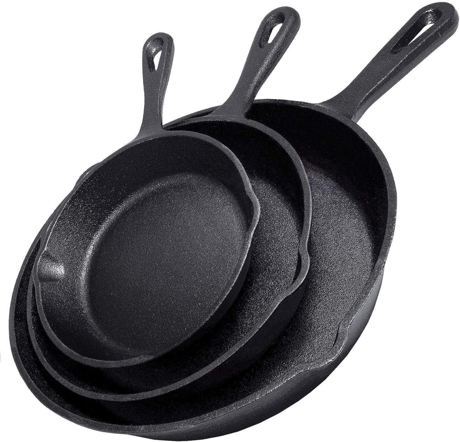 Mini Pancake Griddle - 14/16/20cm 무쇠 프라이팬 논스틱 스킬렛 오믈렛