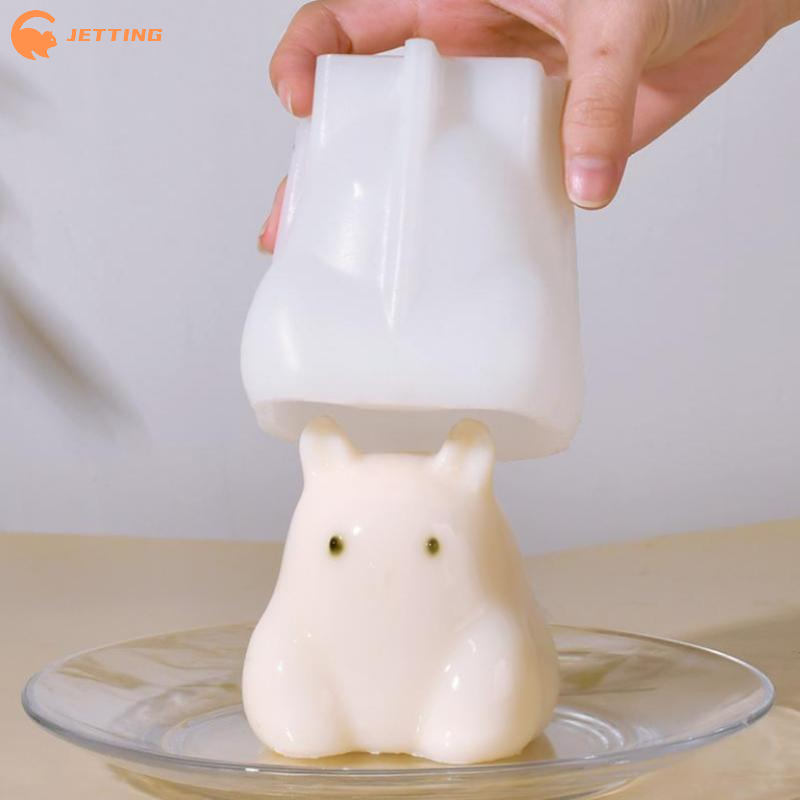 (신제품) 1Pcs 3D 만화 고양이 개 토끼 실리콘  - Bunny Cake Mold 리뷰 및 가격