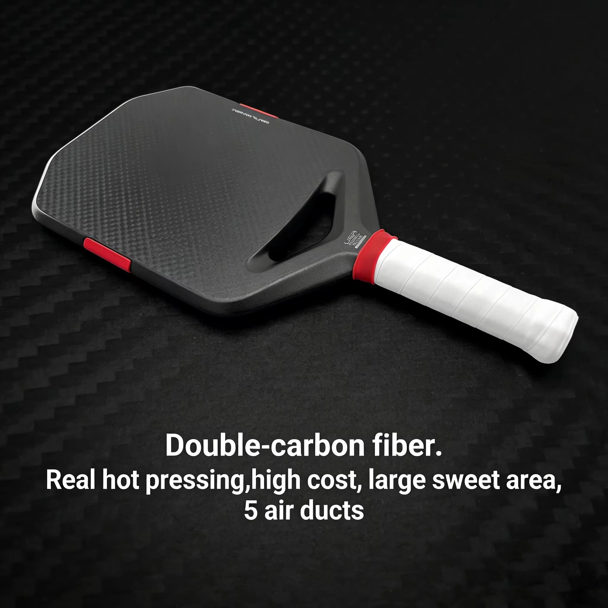 프리미엄 토너먼트 피클볼 패들 T700 다층 탄소 섬유 - Crepe Pan Carbon 리뷰 및 가격