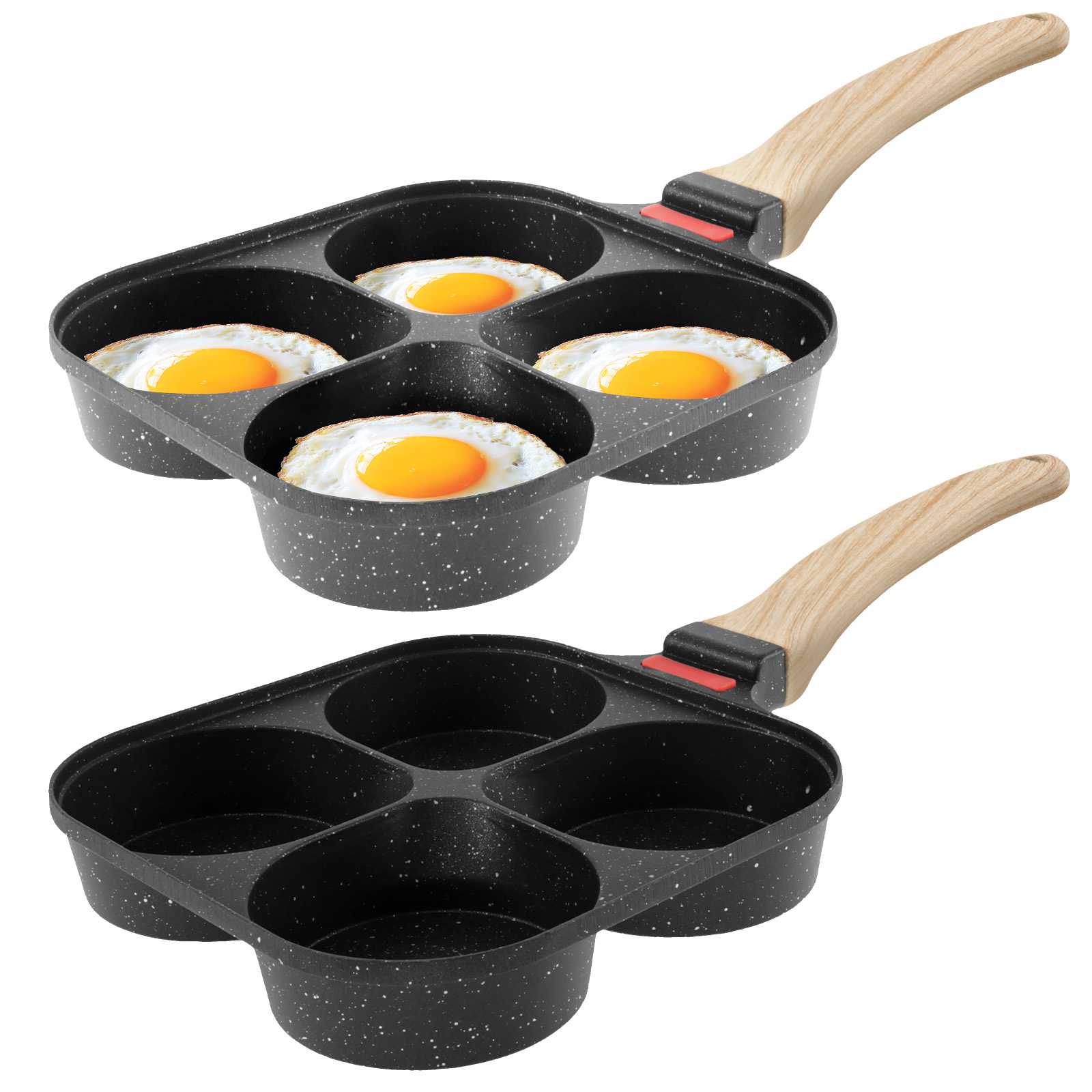 계란 프라이팬 논스틱 팬케이크 팬 4구 조리기구 팬케이 - Egg Waffle Pan 리뷰 및 가격