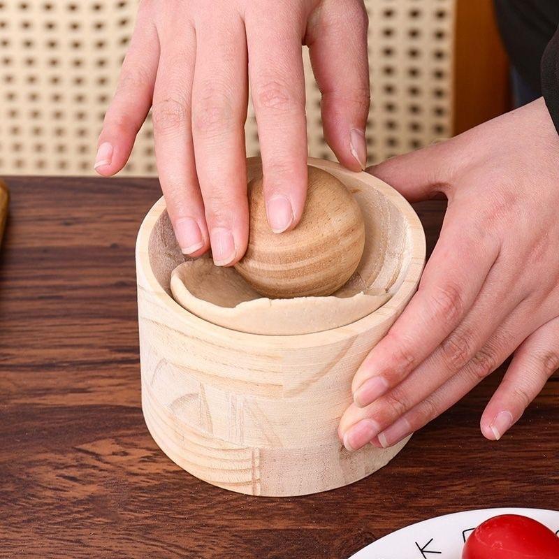 1세트 나무 만두 제조기 - 수동 반죽 프레스 도구 | - Dumpling Press Set 리뷰 및 가격