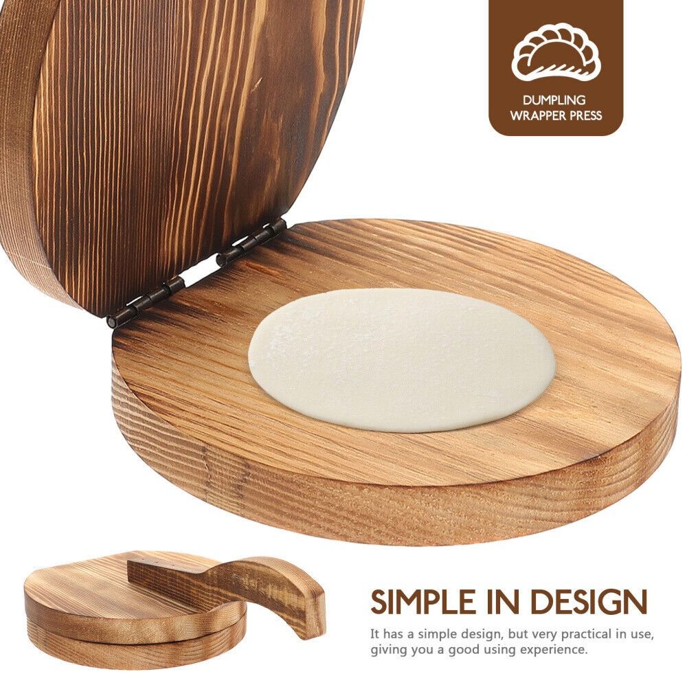 DIY 나무 만두피 프레스기 제빵 도구 주방 베이킹 액 - Dumpling Press Set 리뷰 및 가격