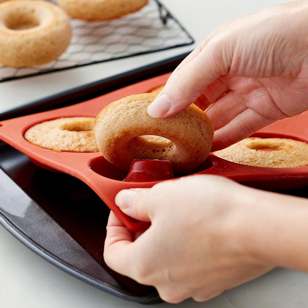 도넛 팬 실리콘 베이킹 몰드, 그냥 꺼내세요! 논스틱  - Donut Mold Silicone 리뷰 및 가격