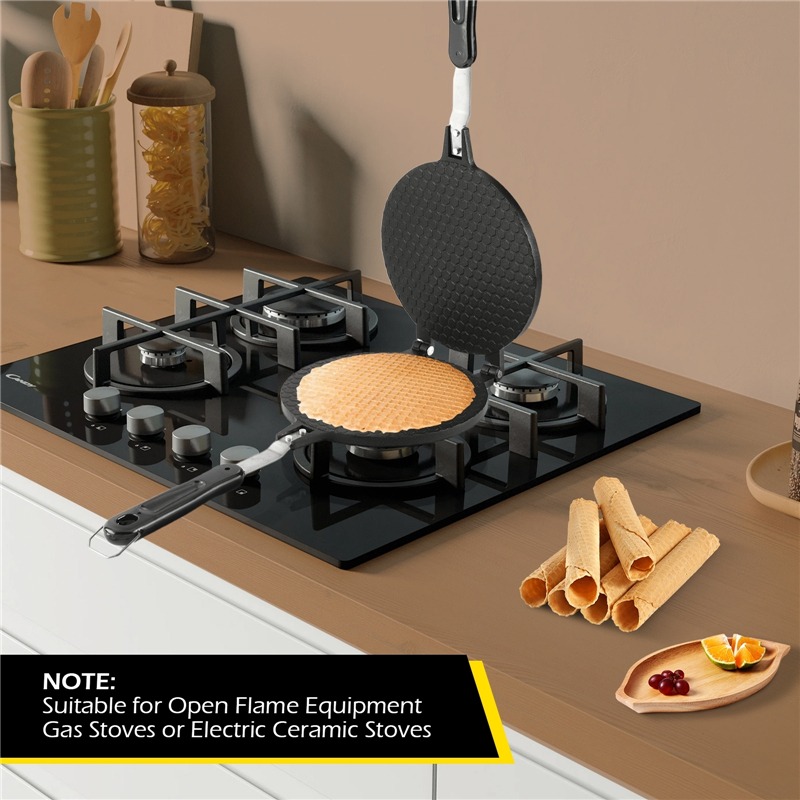 들러붙지 않는 에그 롤 와플 메이커, 베이킹 팬, 아이 - Egg Waffle Pan 리뷰 및 가격