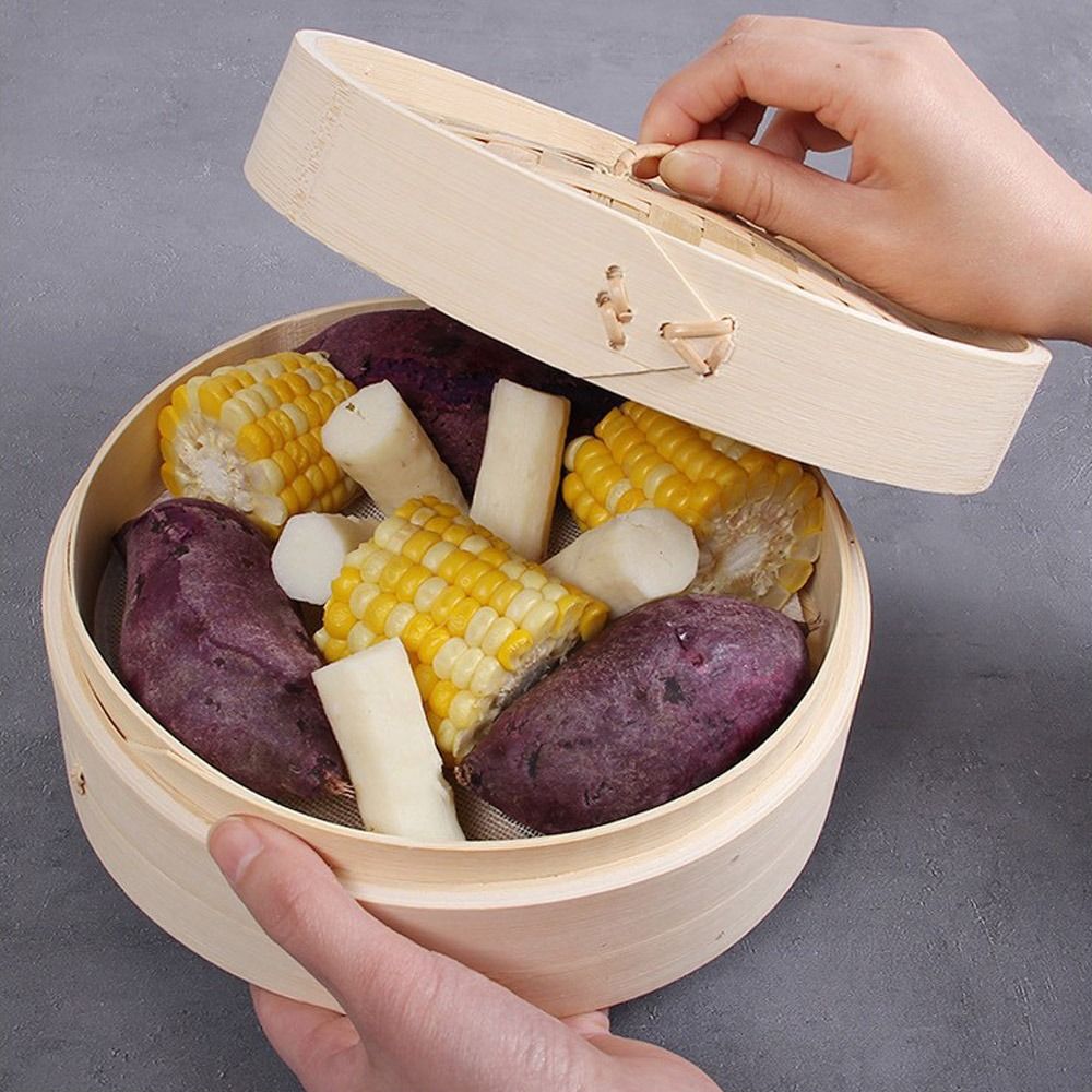 중국식 찜기, 뚜껑이 있는 대나무 찜기, 바오 번 조리 - Bao Steamer Bamboo 리뷰 및 가격