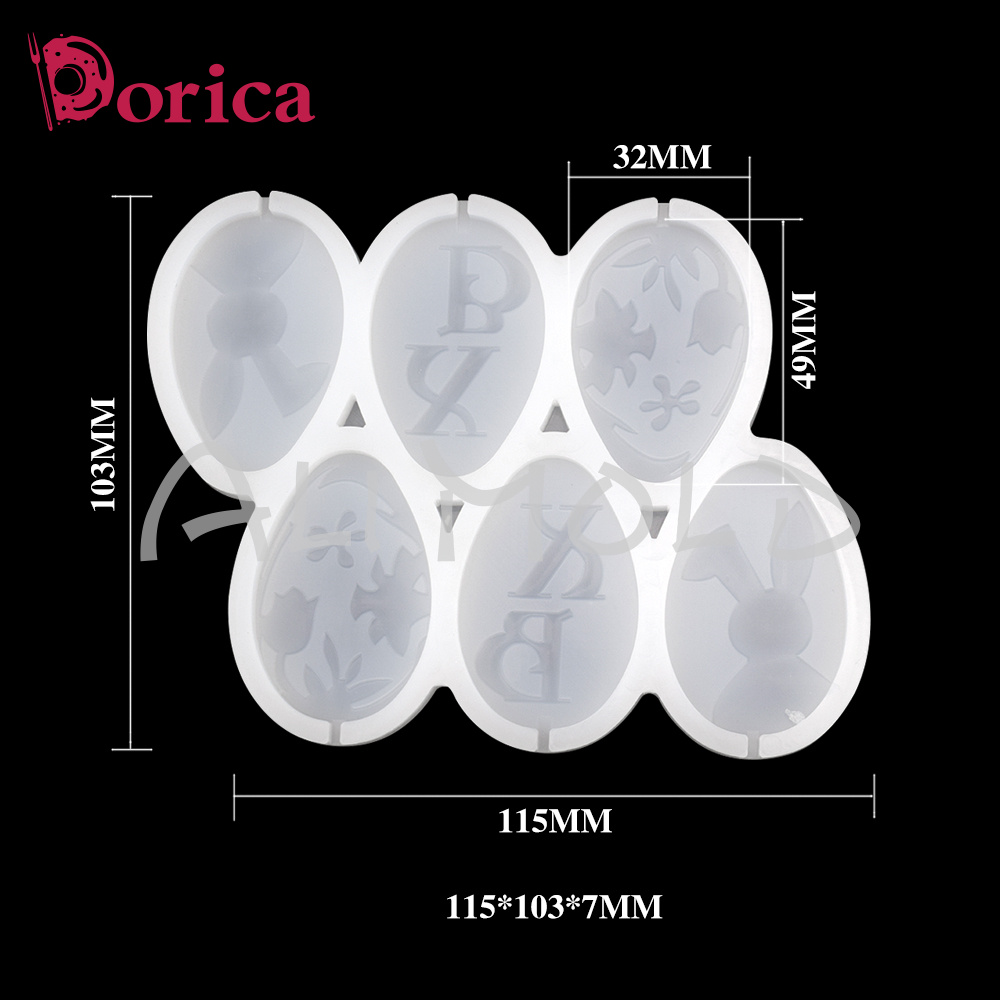 Dorica 토끼 패턴 부활절 달걀 실리콘 에폭시 금형 - Bunny Cake Mold 리뷰 및 가격