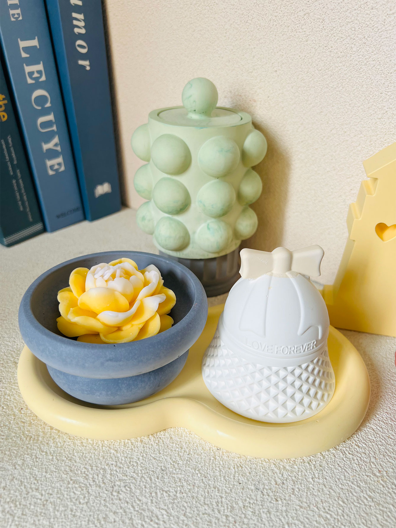 버블 항아리 캔들 베셀 콘크리트 몰드 도넛 아로마 테라 - Donut Mold Silicone 리뷰 및 가격