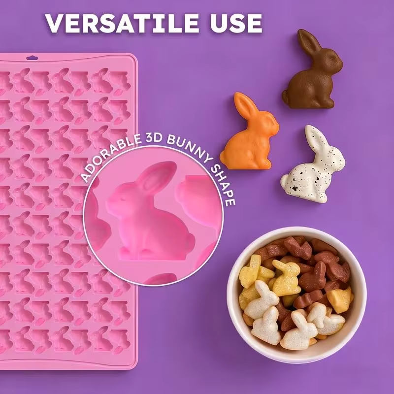 100그리드 실리콘 토끼 모양 구미 몰드 미니 토끼 모 - Bunny Cake Mold 리뷰 및 가격