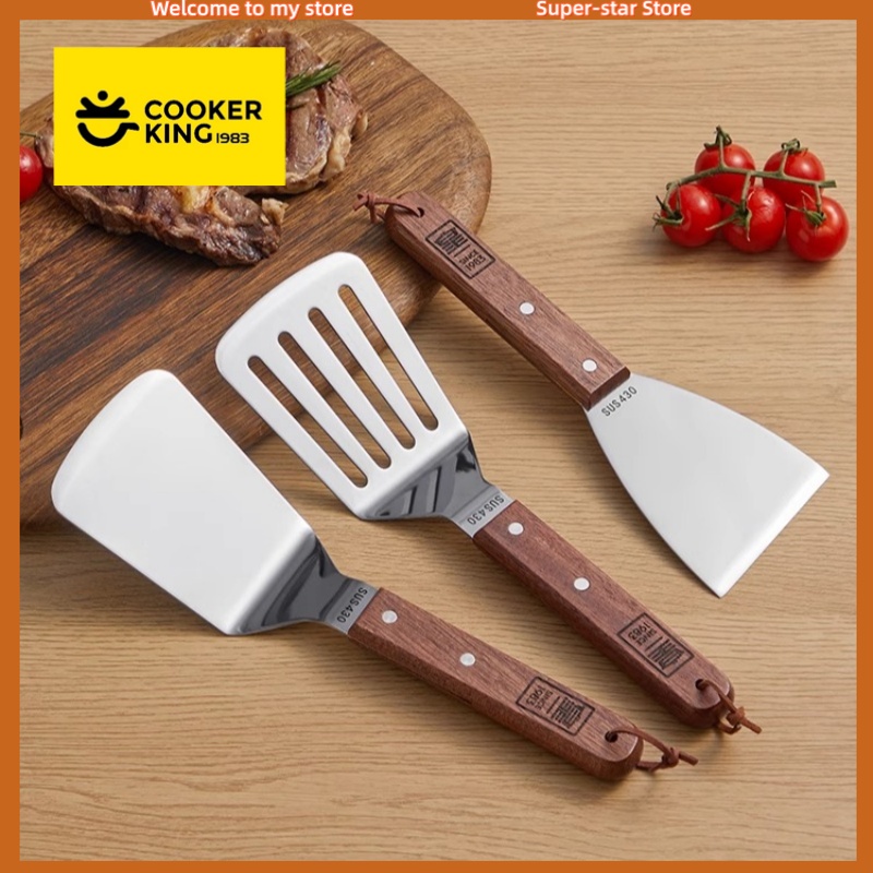 쿡커 킹 스테인리스 스틸 주걱&그릴 스크래퍼 논스틱 내 - Okonomiyaki Spatula 리뷰 및 가격